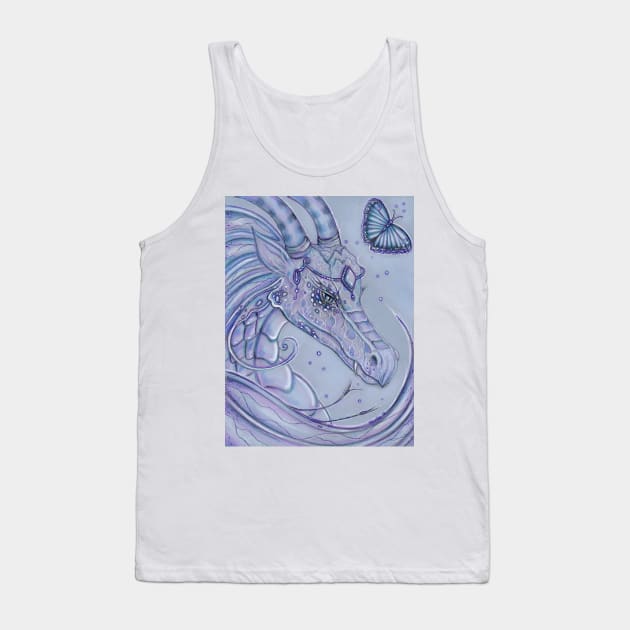 Frosty Lavender dragon by Renee Lavoie Tank Top by ReneeLLavoie